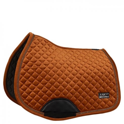 ANKY Saddle Pad Velvet Stones Jumping