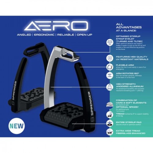 Sprenger Aero Safety stirrups