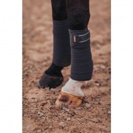Equestrian Stockholm SS'21 Silver Cloud fleece bandages