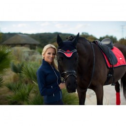 Equestrian Stockholm dressage saddle pad Grenadine