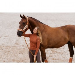 Equestrian Stockholm FW'21 Bronze Gold halter