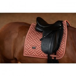 Equestrian Stockholm SS25 Coral Modern Dressage Saddlepad