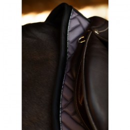 Equestrian Stockholm FW25 Dark Violet Modern Jumping Saddle Pad