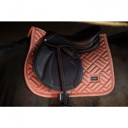 Equestrian Stockholm SS25 Coral Modern Jumping Saddlepad