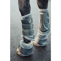 Equestrian Stockholm SS'21 Silver Cloud bell boots