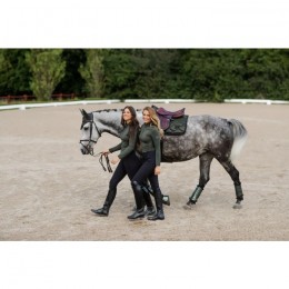 Equestrian Stockholm SS25 Avenue Green Vision Top