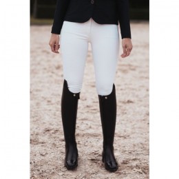 Equestrian Stockholm Elite Dressage breeches White full grip