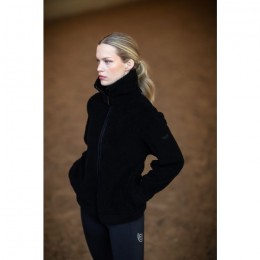 Equestrian Stockholm FW25 Black Teddy Vest