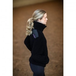 Equestrian Stockholm FW25 Black Teddy Vest