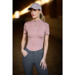 Equestrian Stockholm Air Breeze Sunshirt Pink Short Sleeve
