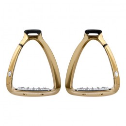 Samshield Shield'Rup Brushed Champagne safety stirrups