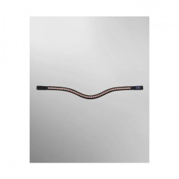 Passier Wave Browband Swarovski Rosegold