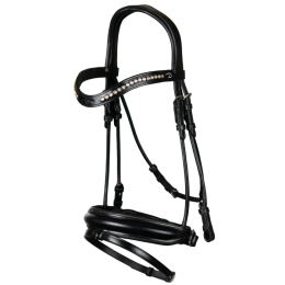 Dyon Bridle with medium noseband round-stitched