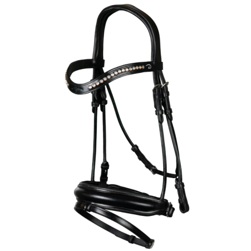 Dyon Bridle with medium noseband round-stitched