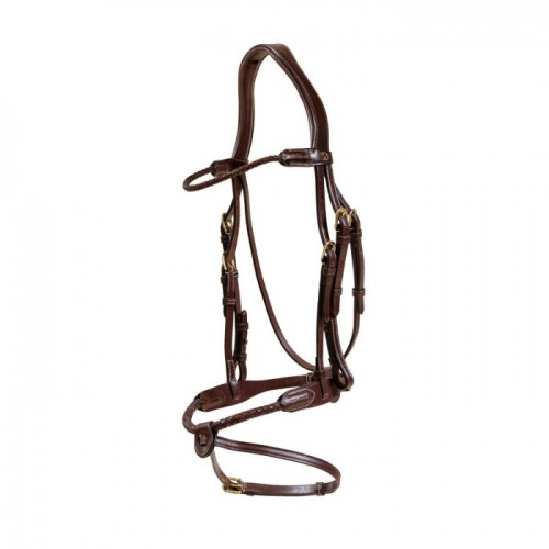 Dyon Bridle braided noseband detachable flash