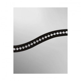 Passier Wave Browband Swarovski Clear Crystal