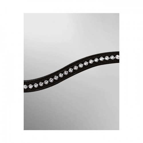 Passier Wave Browband Swarovski Clear Crystal