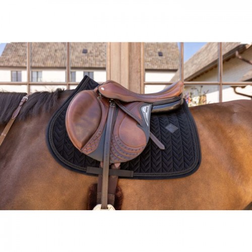 Kentucky Velvet Mini Pearls Saddle Pad Jumping