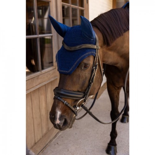 Kentucky Wellington Fly Veil Velvet Mini Pearls