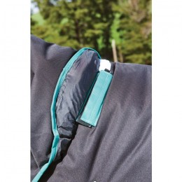 WeatherBeeta Green-Tec 900D Detach-A-Neck Medium 220g Black/Bottle Green
