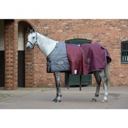 Weatherbeeta ComFiTec Plus Dynamic II Detach-A-Neck Lite 0g Maroon/Grey/White