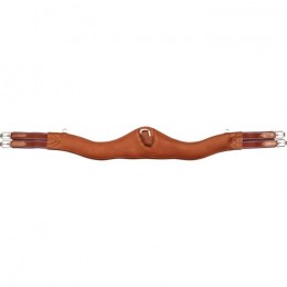 Stübben Leather Girth Contour Elastic