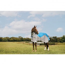 Weatherbeeta ComFiTec Dual Shield Detach-A-Neck Blue/Grey