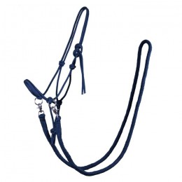 QHP rope halter with rein