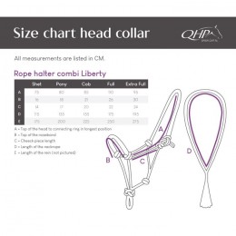 QHP Rope Halter combi Liberty