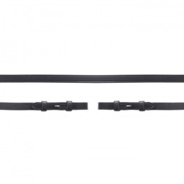 Schockemöhle leather double bridle reins