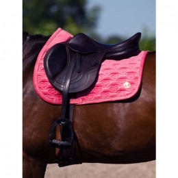 PS Of Sweden FW'24 Saddlepad Velvet Scarlet Pink