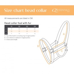 Q-essentials Halter foal with fur