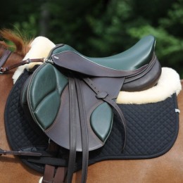 Kavalkade Saddlepad with fur