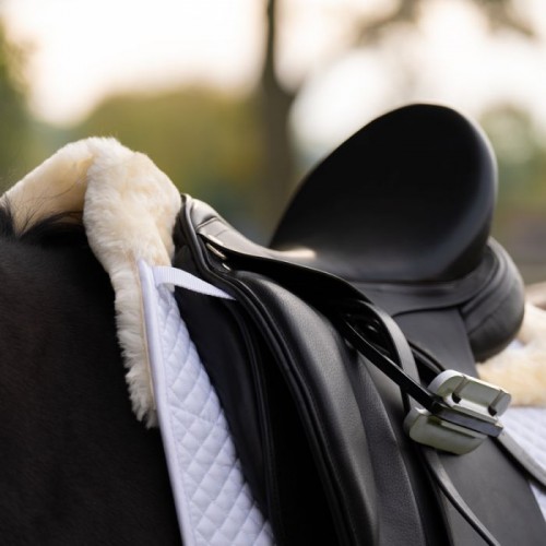 Kavalkade Saddlepad with fur