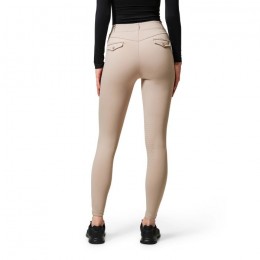 Equestrian Stockholm FW25 Beige Ridingtights Premium knie Grip