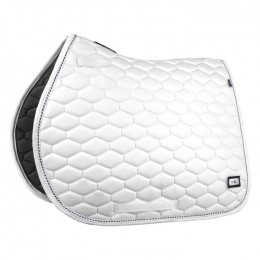 Fair Play Hexagon saddle pad White