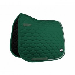 Fair Play Hexagon Crystal Saddle Pad Dark Green