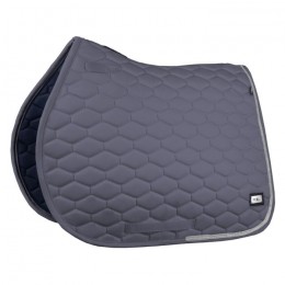 Fair Play Hexagon Crystal saddle pad Dark Grey