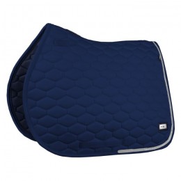 Fair Play Hexagon Crystal saddle pad Navy