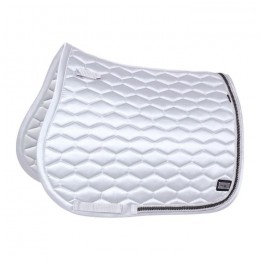 Fair Play Hexagon Arrow saddle pad White