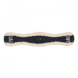 HKM Dressage Girth Synthetic with Lambswool