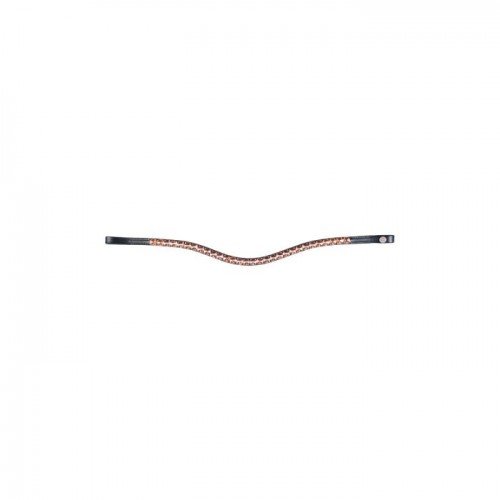 HKM Browband Rosegold Glamour Style