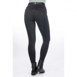 HKM SS'24 Riding Breeches Harbour Island Denim Full Grip