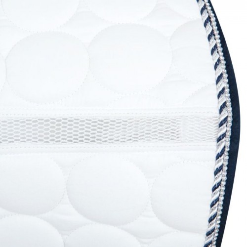 BR saddle pad Galway C-Wear Dressage White/Navy