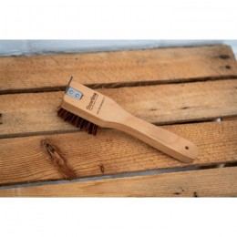 HB Showtime Luxe Houten Hoevenkrabber met borstel