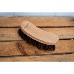HB Showtime Luxury Wooden Half Moon Hard Brush