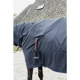 Kentucky Hurricane Horse Rain Coat with stirrup holes