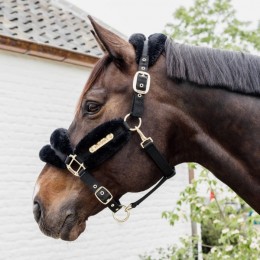 Kentucky Nylon Sheepskin Halter Soft