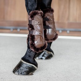 Kentucky Tendon Boots Bamboo Elastic Vegan Wol