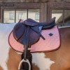 Kentucky Onion Quilt Neon Leather Jumping Saddle Pad